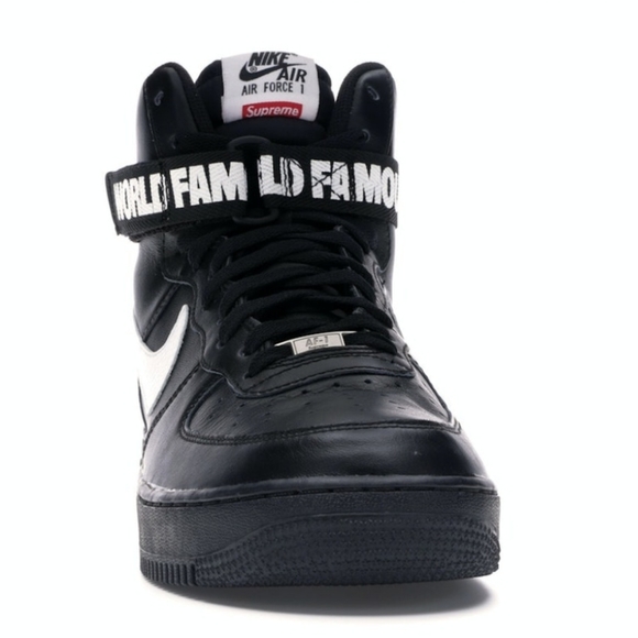 Air Force 1 High Supreme Black/White 9.5 Mens - Picture 5 of 5